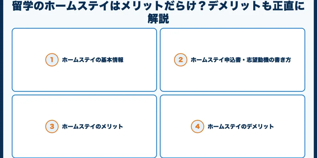 留学のホームステイはメリットだらけ？デメリットも正直に解説