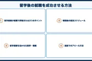 留学後の就職を成功させる方法【帰国後のキャリア戦略】