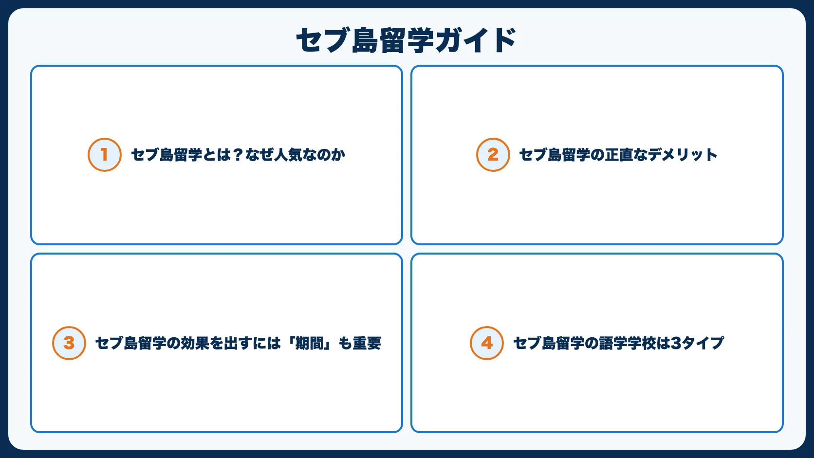 セブ島留学ガイド｜費用・効果・デメリット・おすすめ語学学校【2026年版】