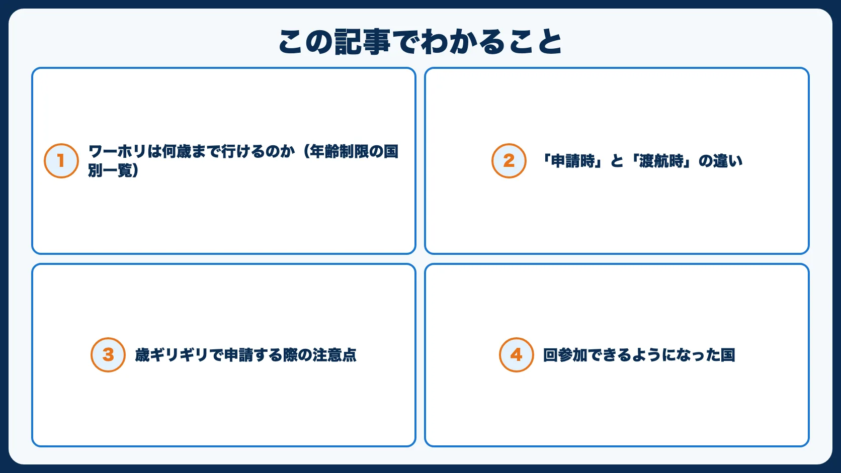 この記事でわかること