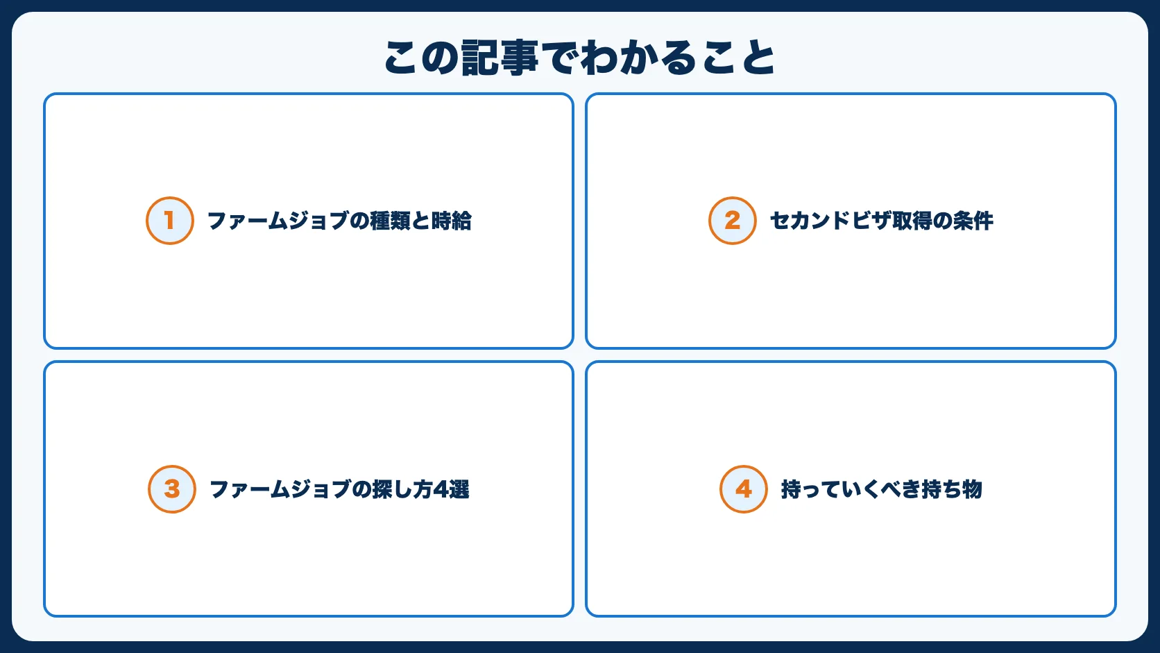 この記事でわかること